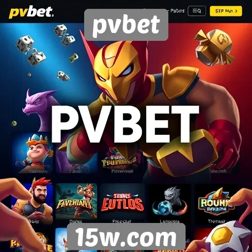 Variedade de jogos oferecidos na plataforma pvbet